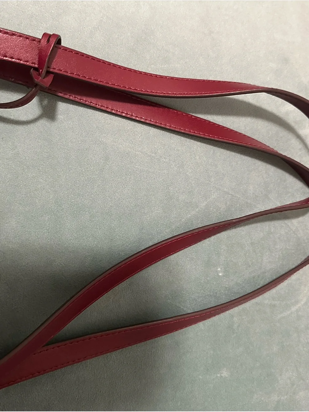 Michael Kors Wine Leather Shoulder Tote